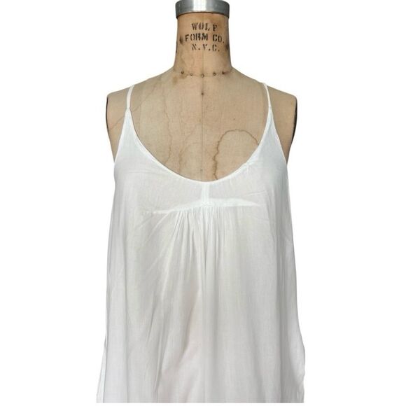 Zara Basic White Sleeveless Maxi Dress XS - Picture 2 of 6